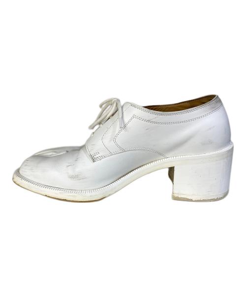 Maison Margiela 22（メゾンマルジェラ）Maison Margiela 22 (メゾンマルジェラ) 足袋ヒールシューズ ホワイト サイズ:38の古着・服飾アイテム