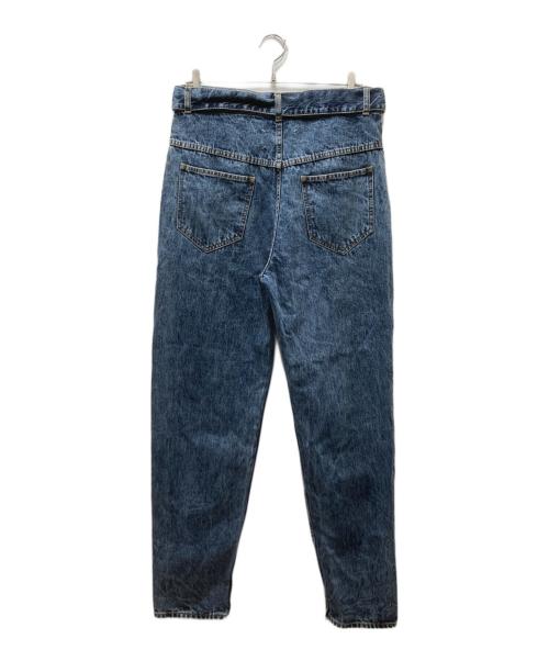 Maison Margiela（メゾンマルジェラ）Maison Margiela (メゾンマルジェラ) 21ss BELTED SIDECUT JEAN デニムパンツ ブルー サイズ:SIZE44の古着・服飾アイテム
