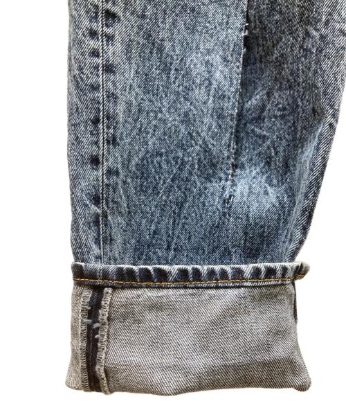 Maison Margiela（メゾンマルジェラ）Maison Margiela (メゾンマルジェラ) 21ss BELTED SIDECUT JEAN デニムパンツ ブルー サイズ:SIZE44の古着・服飾アイテム