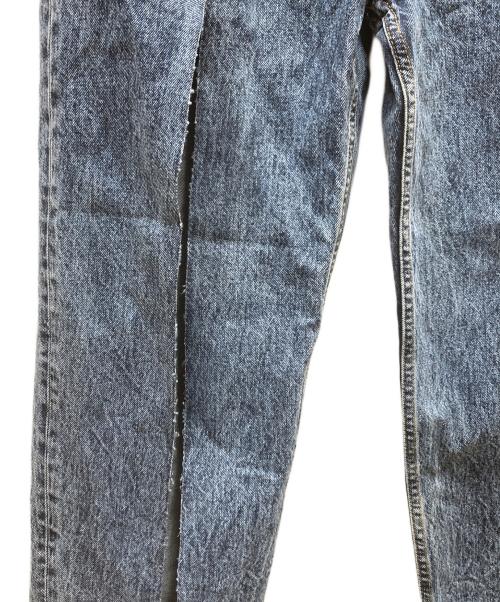 Maison Margiela（メゾンマルジェラ）Maison Margiela (メゾンマルジェラ) 21ss BELTED SIDECUT JEAN デニムパンツ ブルー サイズ:SIZE44の古着・服飾アイテム
