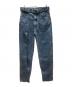 Maison Margiela（メゾンマルジェラ）の古着「21ss BELTED SIDECUT JEAN デニムパンツ」｜ブルー