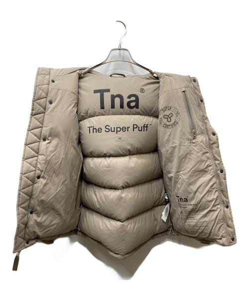 Tna（ティーネヌエー）Tna (ティーネヌエー) ダウンジャケット ベージュ サイズ:XSの古着・服飾アイテム