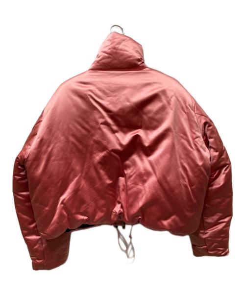 OUAT（オーユーエーティー）OUAT (オーユーエーティー) サテン中綿ジャケット ピンク サイズ:2の古着・服飾アイテム