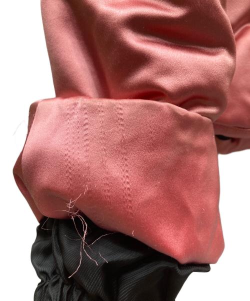 OUAT（オーユーエーティー）OUAT (オーユーエーティー) サテン中綿ジャケット ピンク サイズ:2の古着・服飾アイテム