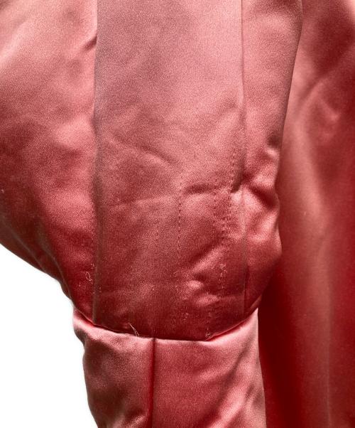 OUAT（オーユーエーティー）OUAT (オーユーエーティー) サテン中綿ジャケット ピンク サイズ:2の古着・服飾アイテム