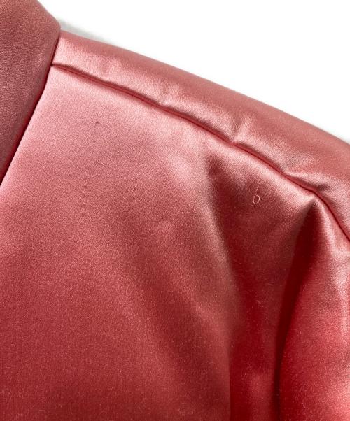 OUAT（オーユーエーティー）OUAT (オーユーエーティー) サテン中綿ジャケット ピンク サイズ:2の古着・服飾アイテム