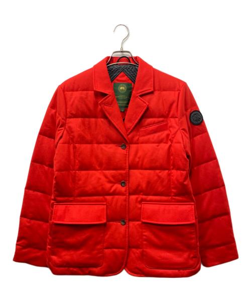 CANADA GOOSE（カナダグース）CANADA GOOSE (カナダグース) Henry Poole (ヘンリープール) ブレザーコート レッド サイズ:Lの古着・服飾アイテム