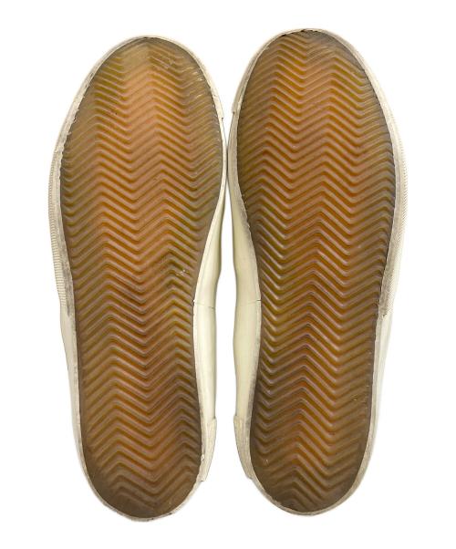 Maison Margiela（メゾンマルジェラ）Maison Margiela (メゾンマルジェラ) Side Lase Up Sneakers ローカットスニーカー ネイビー サイズ:SIZE 43の古着・服飾アイテム