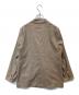 Noble (ノーブル) 麻ストレッチダブルブレストジャケット　22010240501020 ベージュ サイズ:38：9000円