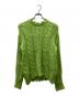 ACNE STUDIOS（アクネ ストゥディオス）の古着「Frayed Cable Knit Sweater ニット」｜グリーン
