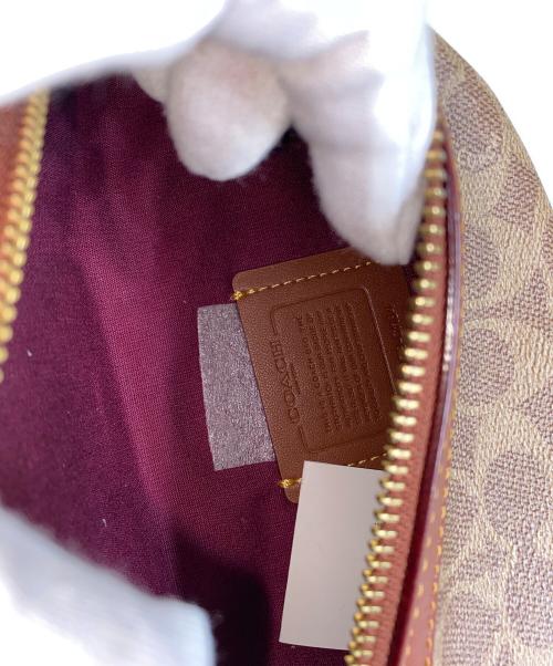 COACH（コーチ）COACH (コーチ) シグネチャーボディーバッグ ブラウン サイズ:不明(表記無)の古着・服飾アイテム