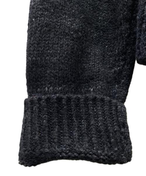 PUR 池田泉（ピュール）PUR 池田泉 (ピュール) HAND KNIT ブラック サイズ:Freeの古着・服飾アイテム