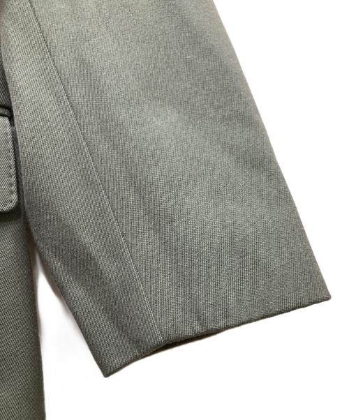 beautiful people（ビューティフルピープル）beautiful people (ビューティフルピープル) コットンウールギャバジンシングルジャケット グリーン サイズ:34の古着・服飾アイテム