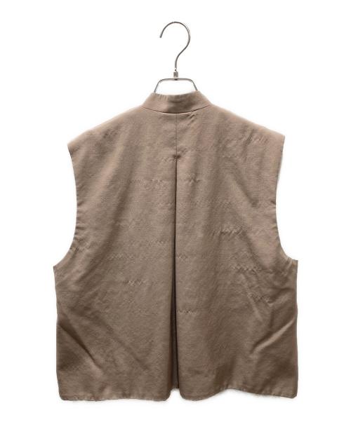juha（ユハ）juha (ユハ) SUNNY TROPICAL VEST ベスト ベージュ サイズ:1の古着・服飾アイテム