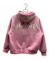 TRUE RELIGION (トゥルー レリジョン) SUPREME (シュプリーム) True Religion Zip Up Hooded Sweatshirt (FW25) コラボジップパーカー ピンク サイズ:S：60000円
