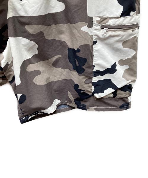 SUPREME（シュプリーム）SUPREME (シュプリーム) 25SS Cargo Water Short Snow Camo カーゴ ウォーター ショーツ イージー スモールボックスロゴ ハーフパンツ ショートパンツ グレー サイズ:XLの古着・服飾アイテム