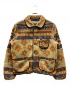 RRLダブルアールエル）の古着「BRYN JACKET フリースジャケット」｜ベージュ