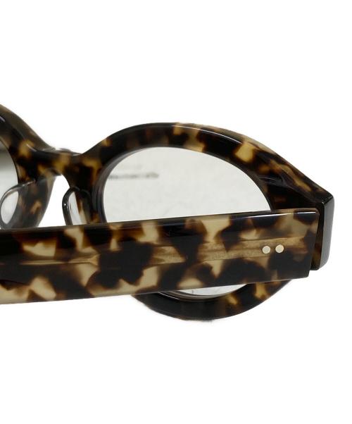 BLANC（ブラン）BLANC (ブラン) FETICO (フェティコ) OVAL TV-CUT Sunglasses RX Habana 2025ss 眼鏡 ブラウン サイズ:50□23-145の古着・服飾アイテム