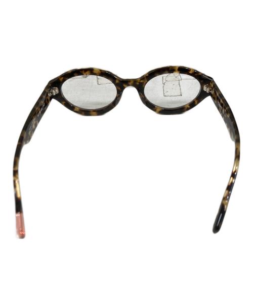 BLANC（ブラン）BLANC (ブラン) FETICO (フェティコ) OVAL TV-CUT Sunglasses RX Habana 2025ss 眼鏡 ブラウン サイズ:50□23-145の古着・服飾アイテム