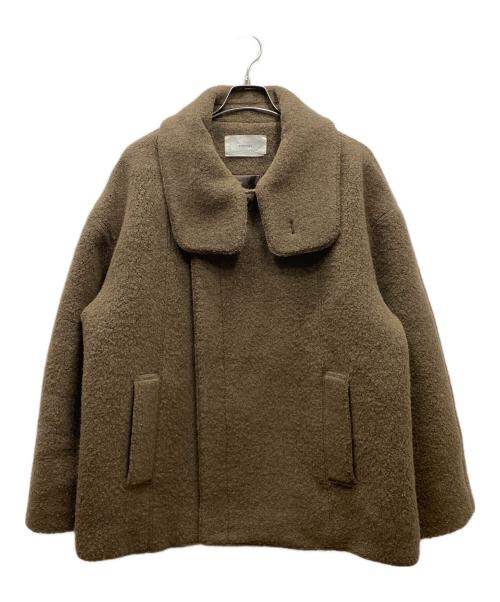 TODAYFUL（トゥデイフル）TODAYFUL (トゥデイフル) スタンドカラーブークレジャケット ブラウン サイズ:38の古着・服飾アイテム