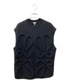 LOEWEロエベ）の古着「アナグラムニットベスト」｜ブラック