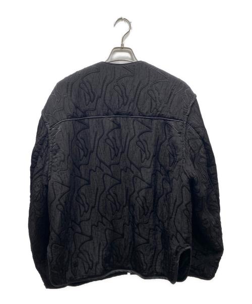 TODAYFUL（トゥデイフル）TODAYFUL (トゥデイフル) Jacquard Piping Blouson ブルゾン ブラック サイズ:38の古着・服飾アイテム