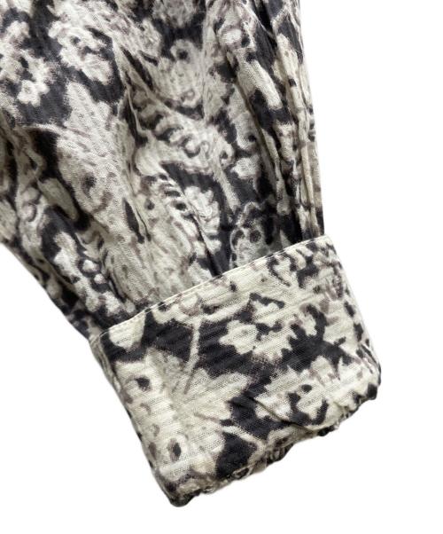 ne quittez pas（ヌキテパ）ne quittez pas (ヌキテパ) コットンドビーエスニックプリントドレス ベージュ サイズ:FREEの古着・服飾アイテム