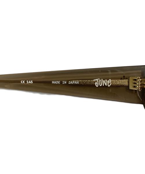 stussy（ステューシー）stussy (ステューシー) JUNE SUNGLASSES サングラス ブラウン サイズ:SIZE CE145の古着・服飾アイテム