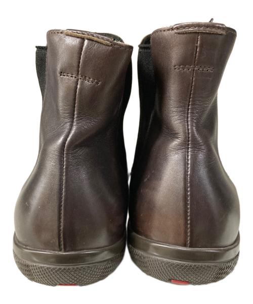 PRADA SPORTS（プラダスポーツ）PRADA SPORTS (プラダスポーツ) サイドゴアシューズ ブラウン サイズ:7の古着・服飾アイテム