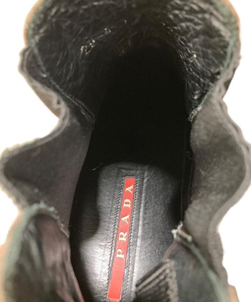 PRADA SPORTS（プラダスポーツ）PRADA SPORTS (プラダスポーツ) サイドゴアシューズ ブラウン サイズ:7の古着・服飾アイテム