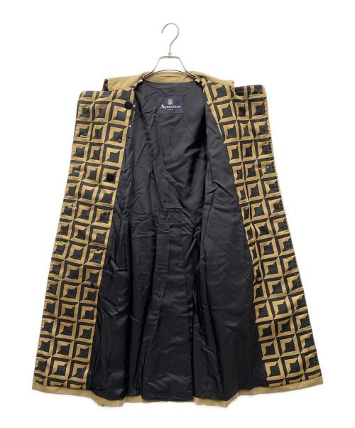 Aquascutum（アクアスキュータム）Aquascutum (アクアスキュータム) ロングコート ベージュ サイズ:8の古着・服飾アイテム
