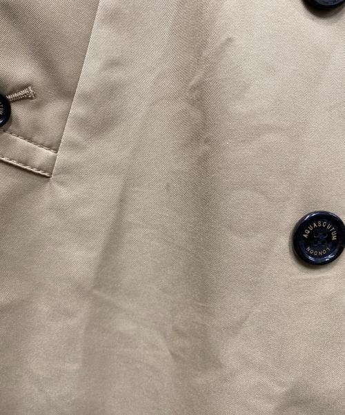 Aquascutum（アクアスキュータム）Aquascutum (アクアスキュータム) ロングコート ベージュ サイズ:8の古着・服飾アイテム