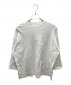 ISSEY MIYAKEイッセイミヤケ）の古着「IKKO TANAKA ロングスリーブカットソー」｜ホワイト