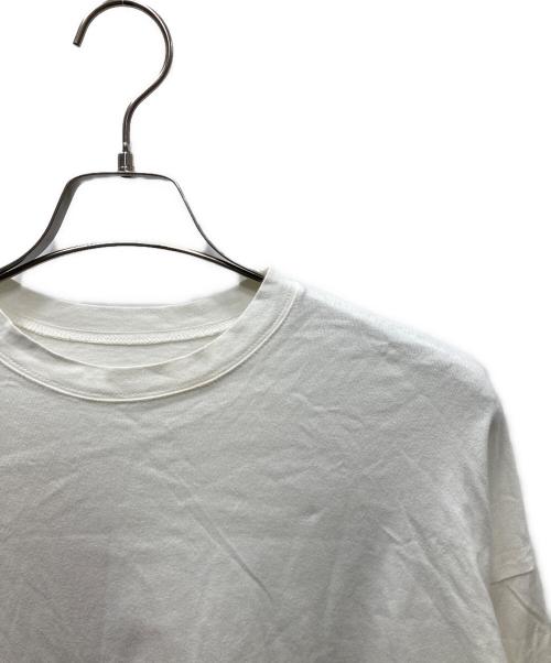 ISSEY MIYAKE（イッセイミヤケ）ISSEY MIYAKE (イッセイミヤケ) IKKO TANAKA ロングスリーブカットソー ホワイト サイズ:3の古着・服飾アイテム