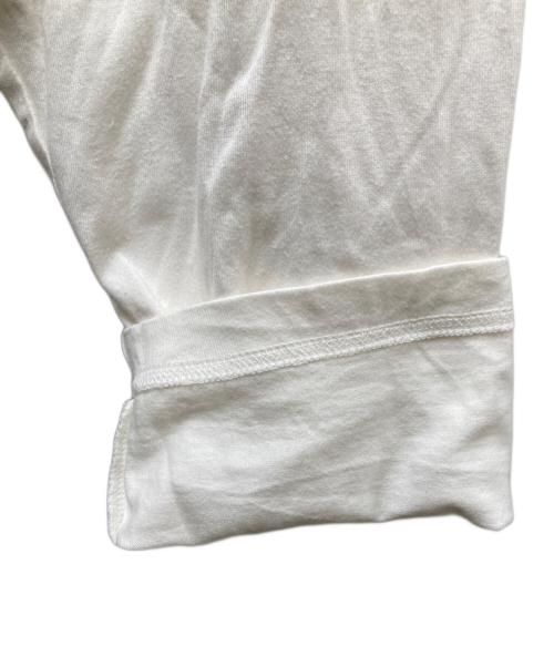 ISSEY MIYAKE（イッセイミヤケ）ISSEY MIYAKE (イッセイミヤケ) IKKO TANAKA ロングスリーブカットソー ホワイト サイズ:3の古着・服飾アイテム