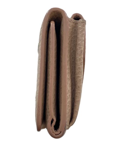 Maison Margiela（メゾンマルジェラ）Maison Margiela (メゾンマルジェラ) 3つ折り財布 ピンクの古着・服飾アイテム