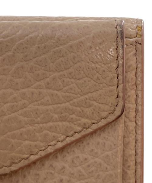 Maison Margiela（メゾンマルジェラ）Maison Margiela (メゾンマルジェラ) 3つ折り財布 ピンクの古着・服飾アイテム