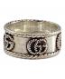 GUCCI（グッチ）の古着「ダブルGシルバーリング」｜シルバー