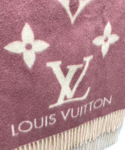 LOUIS VUITTON（ルイ ヴィトン）LOUIS VUITTON (ルイ ヴィトン) マフラー レイキャビック グラディエント カシミヤマフラー ピンクの古着・服飾アイテム