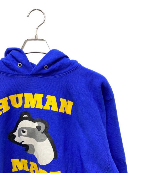 HUMAN MADE（ヒューマンメイド）HUMAN MADE (ヒューマンメイド) 23AW Heavy Weight Hoodie パーカー ブルー サイズ:SIZE XXLの古着・服飾アイテム