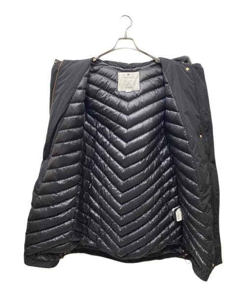 WOOLRICH（ウールリッチ）WOOLRICH (ウールリッチ) IENA (イエナ) 別注 BOW BRIDGEダウンコート ブラック サイズ:Sの古着・服飾アイテム