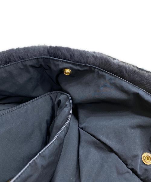 WOOLRICH（ウールリッチ）WOOLRICH (ウールリッチ) IENA (イエナ) 別注 BOW BRIDGEダウンコート ブラック サイズ:Sの古着・服飾アイテム