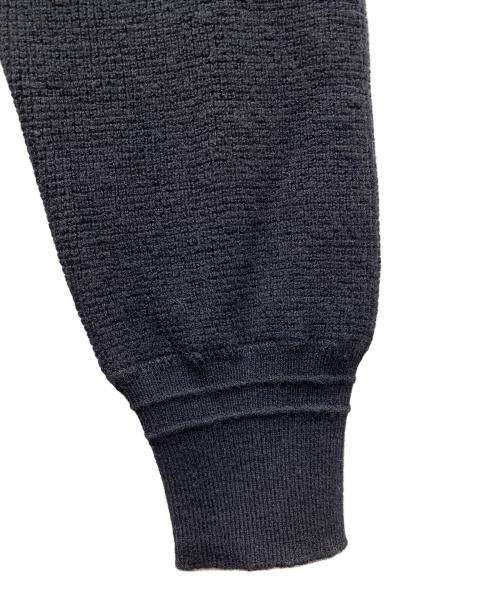 FRAMeWORK（フレームワーク）FRAMeWORK (フレームワーク) ウールワッフルヘンリーネック ブラック サイズ:表記無しの古着・服飾アイテム