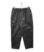 WTAPSダブルタップス）の古着「25SS 251CWDT-PTM05 TROUSERS COTTON TWILL TEXTILE トラウザー テキスタイル イージー パンツ」｜ブラック