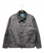Liberaidersリベレイダース）の古着「GARMENT DYED WORK JACKET BLACK ガーメントダイワークジャケット」｜フェードブラック
