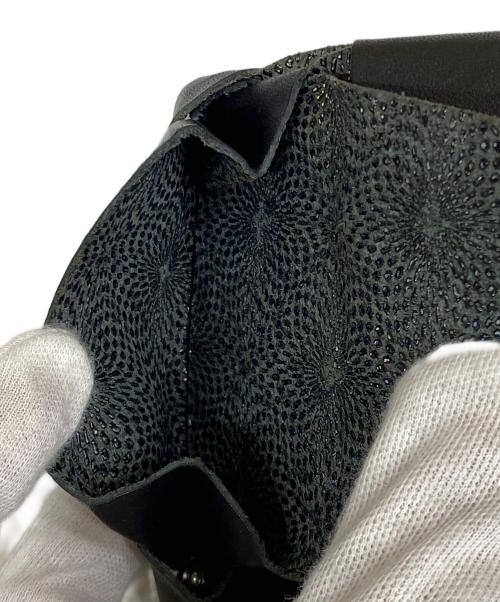 所作 shosa（ショサ）所作 shosa (ショサ) レザー3つ折り財布 ブラックの古着・服飾アイテム