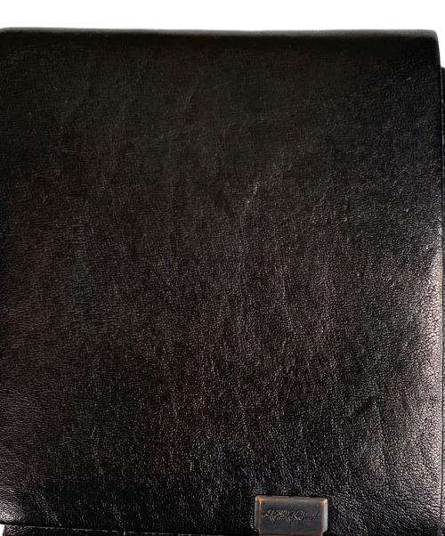 所作 shosa（ショサ）所作 shosa (ショサ) レザー3つ折り財布 ブラックの古着・服飾アイテム