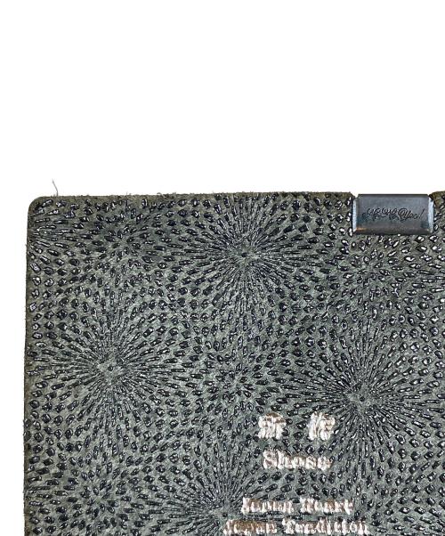 所作 shosa（ショサ）所作 shosa (ショサ) レザー3つ折り財布 ブラックの古着・服飾アイテム