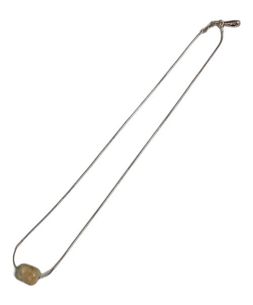 PLUIE（プリュイ）PLUIE (プリュイ) ストーンチョーカー シルバーの古着・服飾アイテム