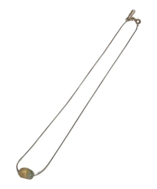 PLUIE（プリュイ）PLUIE (プリュイ) ストーンチョーカー シルバーの古着・服飾アイテム